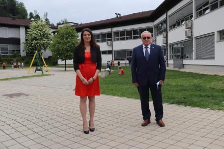 OBISK MINISTRICE ZA IZOBRAŽEVANJE, ZNANOST IN ŠPORT  1